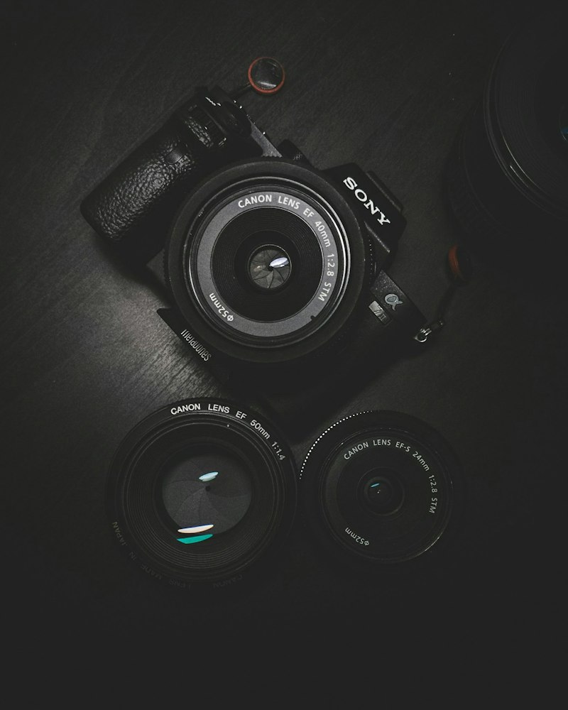 Cinema camera lens used for Houston corporate video production