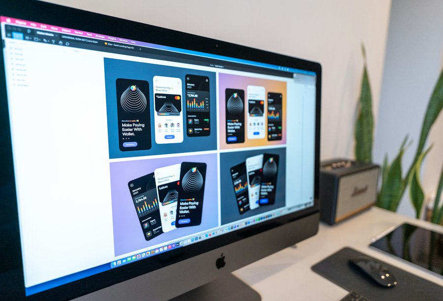 Brand identity assets prepared for corporate video editing