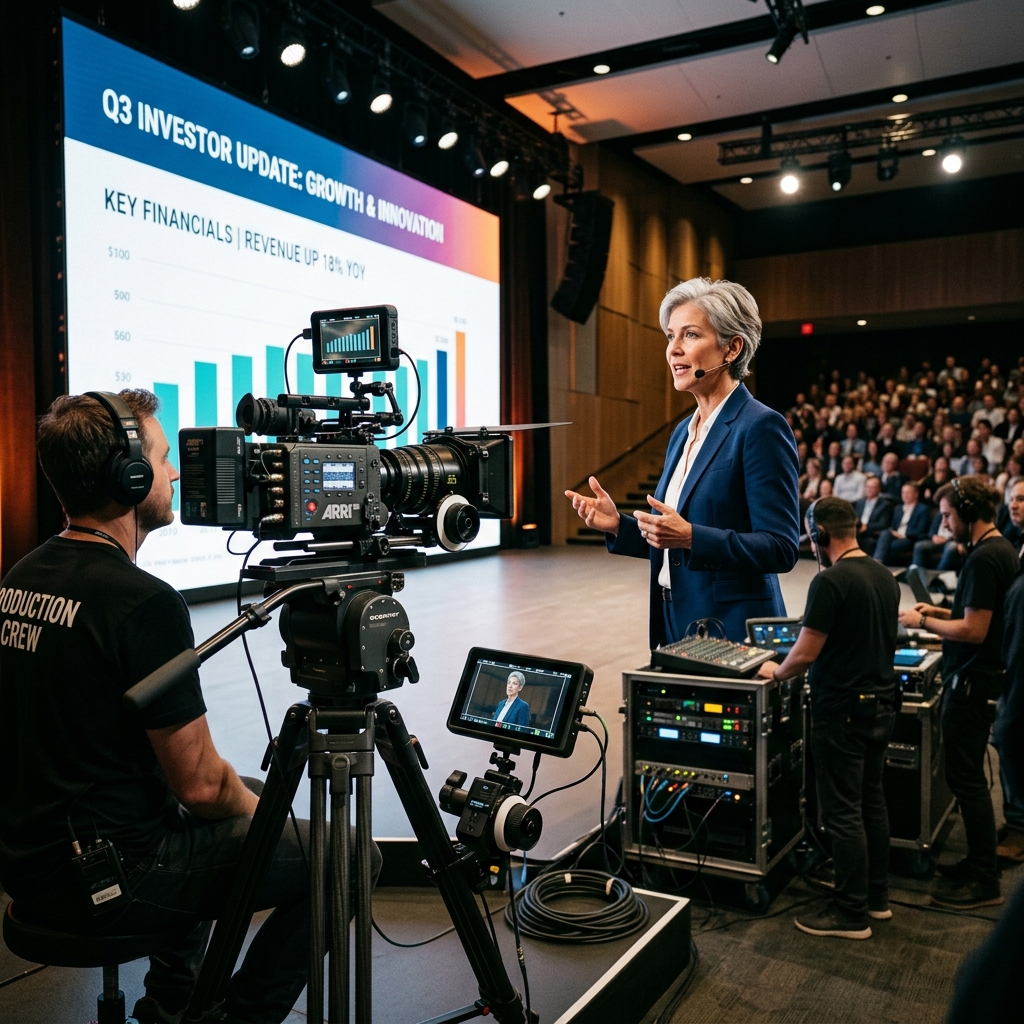 Top-Notch Investor & Presentation Video Production in Houston